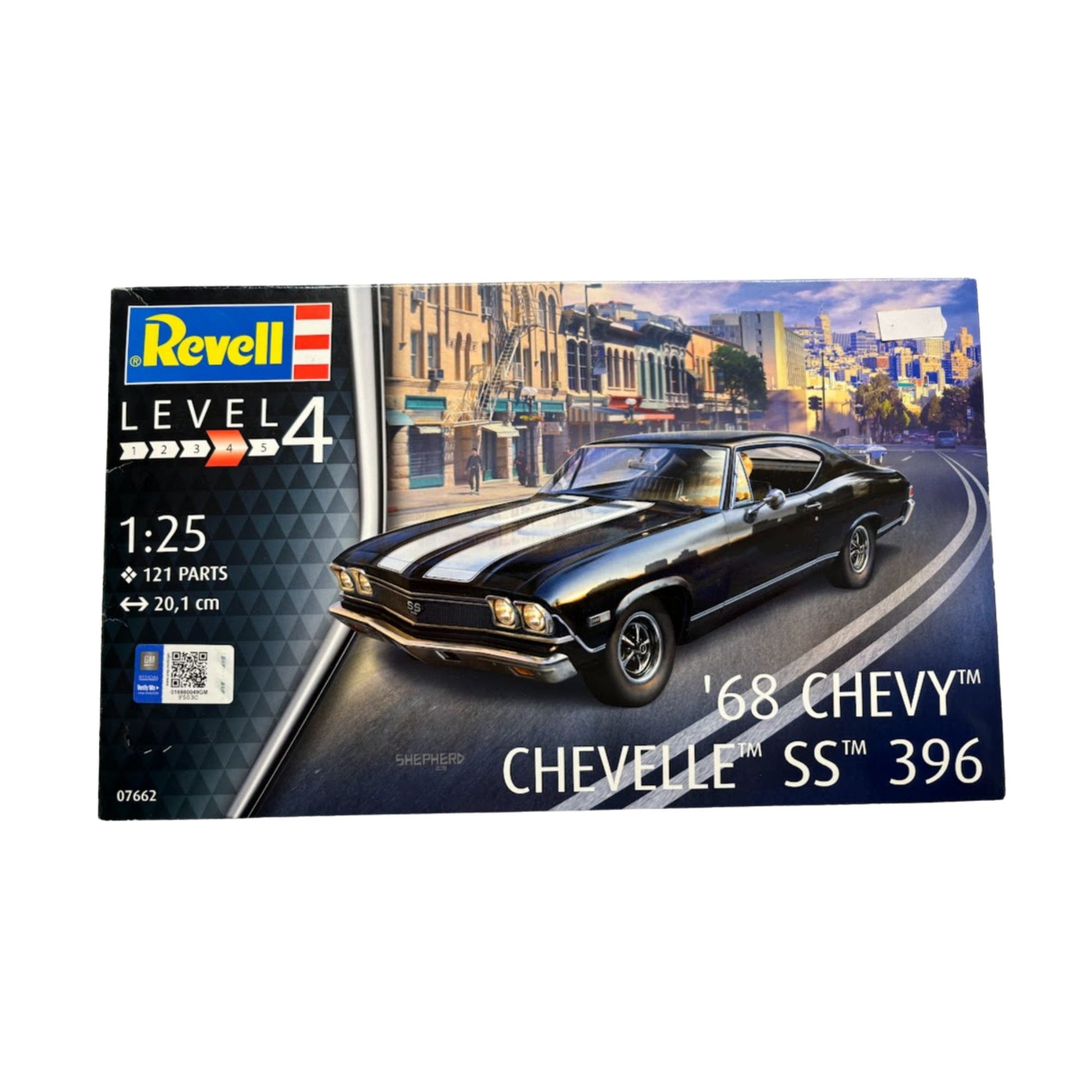 Revell car model kit 68 Chevy Shevelle SS 396