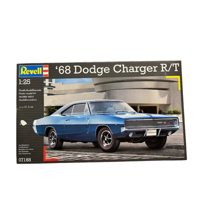 Revell model car kit 68 Doedge Charger R/T 
