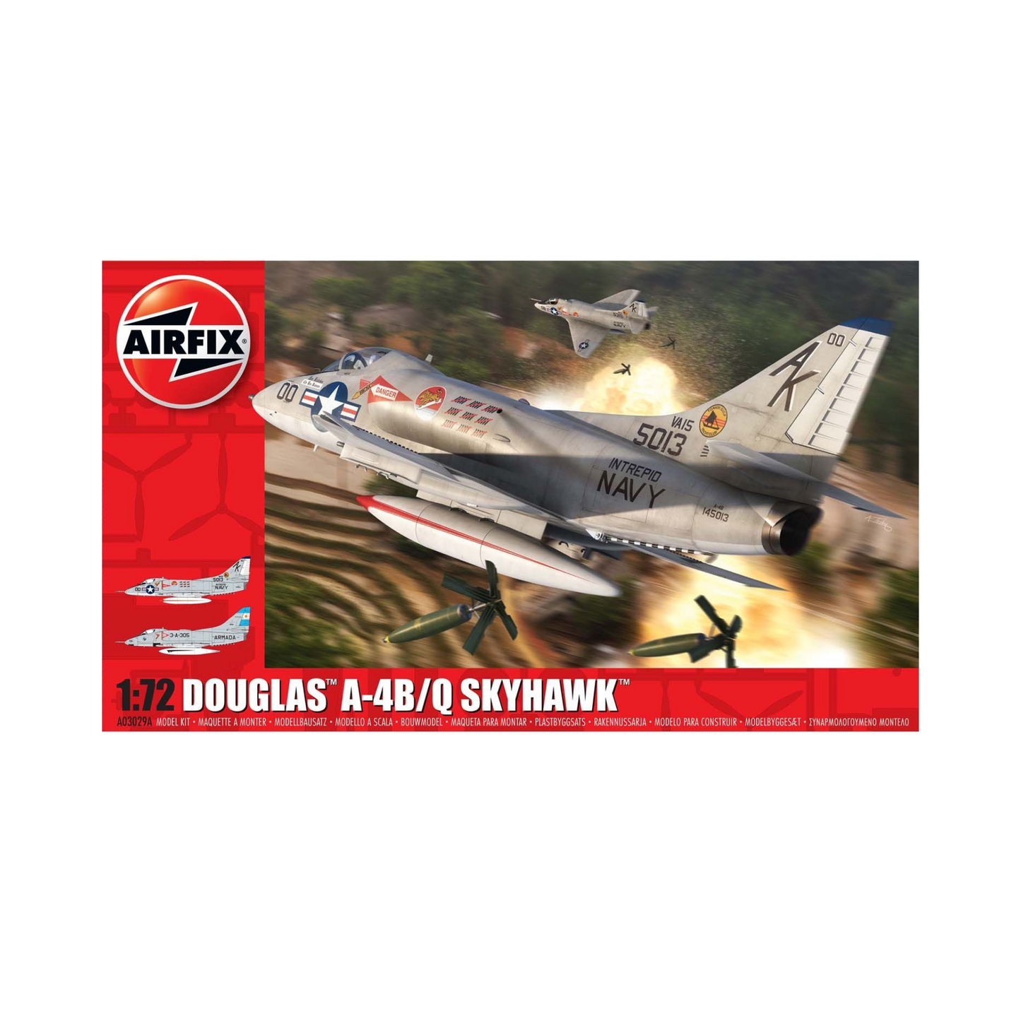 Airfix Aircraft Douglas A-4B/Q Skyhawk  1:72