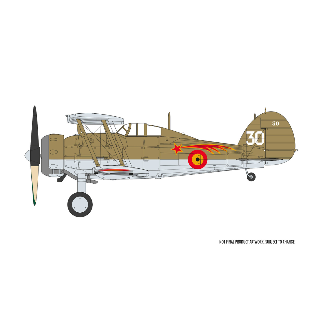 Airfix Aircraft Gloster Gladiator Mk.I/Mk.II  1:72