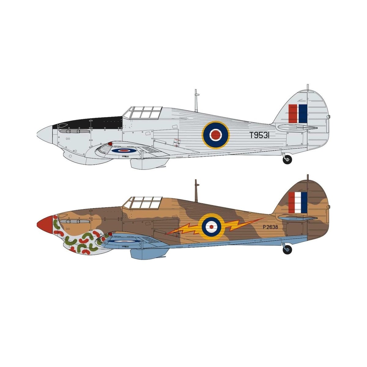 Airfix Aircraft Hawker Hurricane Mk.I Tropical  1:48