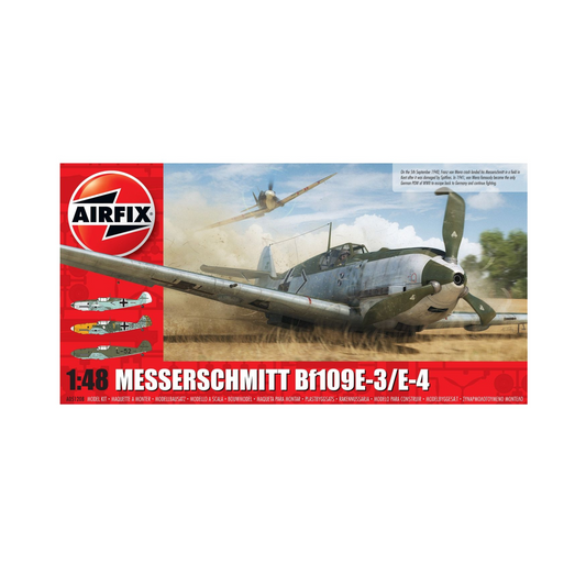 Airfix Aircraft Messerschmitt Bf109E-3/E-4 1:48