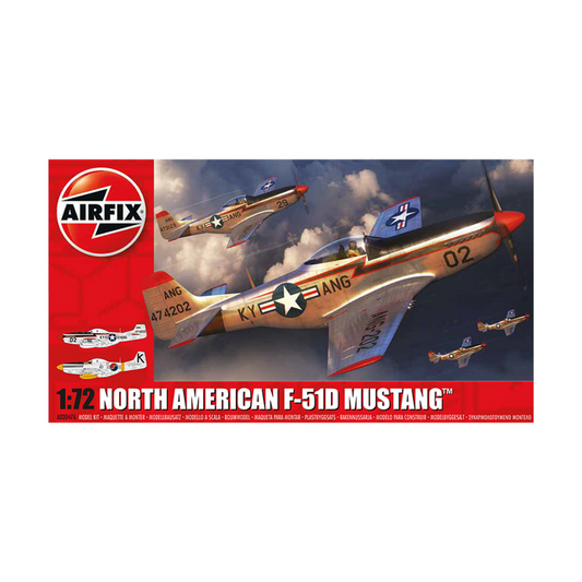 Airfix Aircraft North American F-51D Mustang
