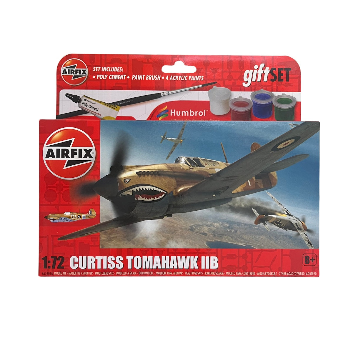 Airfix Gift Set Curtiss Tomahawk IIB 1:72