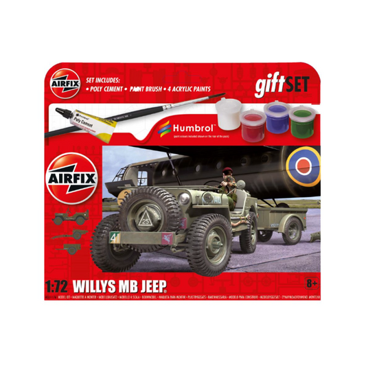 Airfix Gift Set Willys MB Jeep 1:72