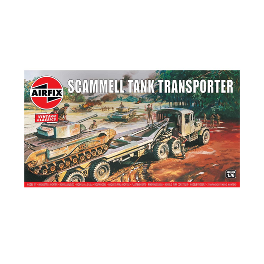 Airfix Military Vehicle Scammell Tank Transporter Vintage Classic 1:76