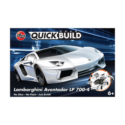 QUICKBUILD Lamborghini Aventador white