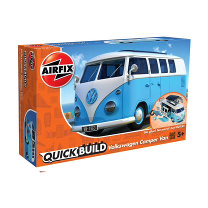 Airfix QUICKBUILD Blue VW Camper Van