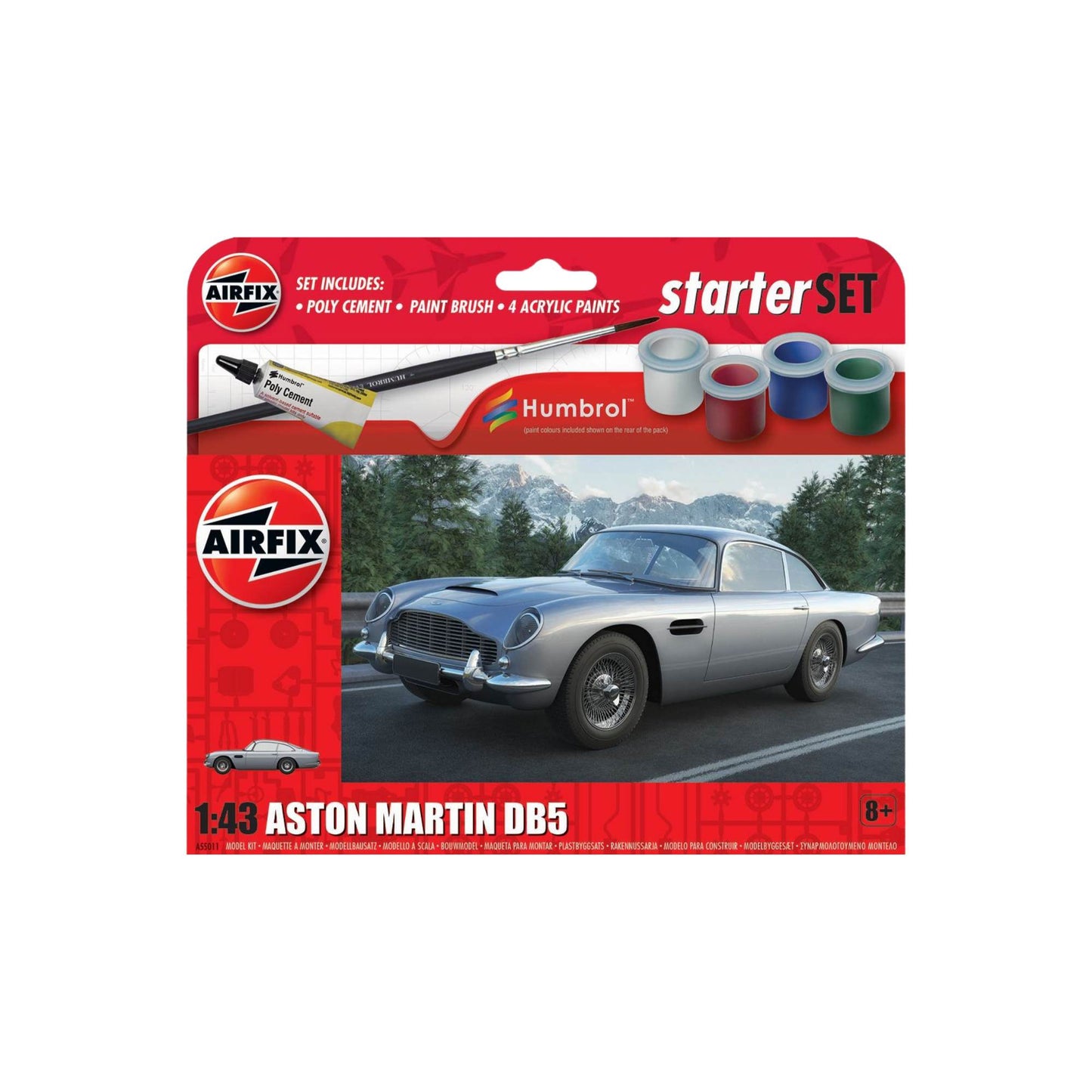 Airfix Starter Set Aston Martin DB5 1:43