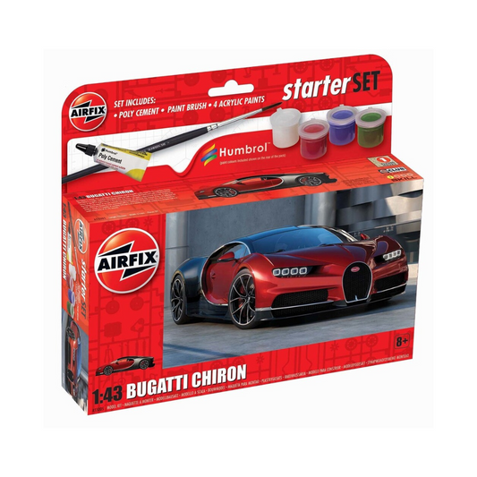 Airfix Starter Set Bugatti Chiron 1:43