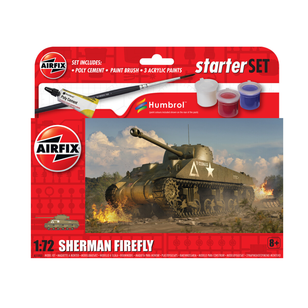 Airfix Starter Set Sherman Firefly 1:72