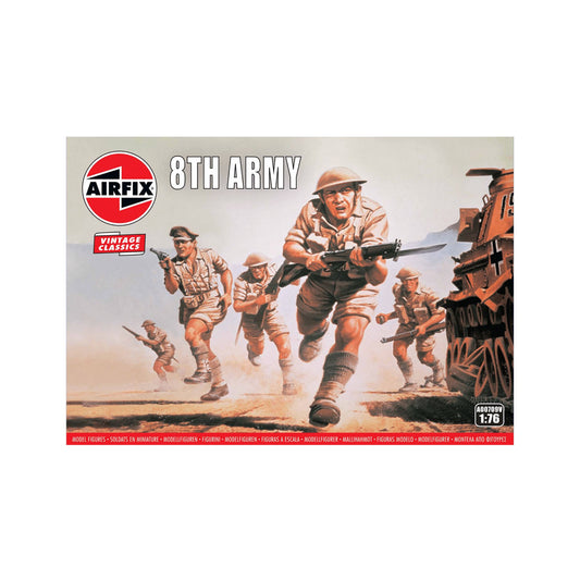 Airfix Figures WWII British 8th Army Vintage Classics 1:76