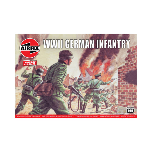 Airfix Figures WWII German Infantry Vintage Classics 1:76
