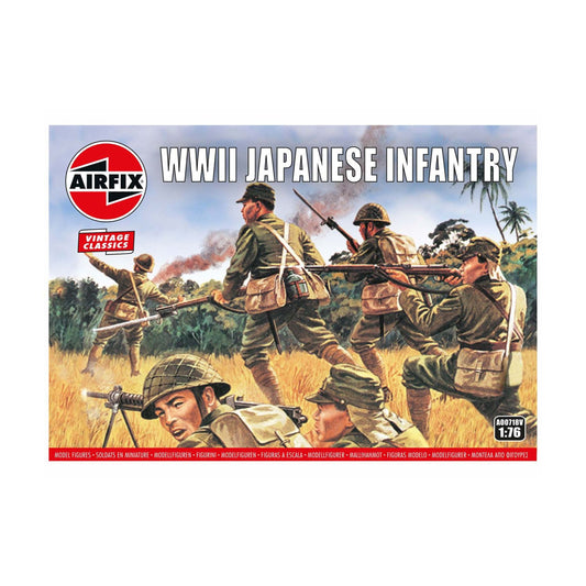 Airfix Figures WWII Japanese Infantry Vintage Classics 1:76