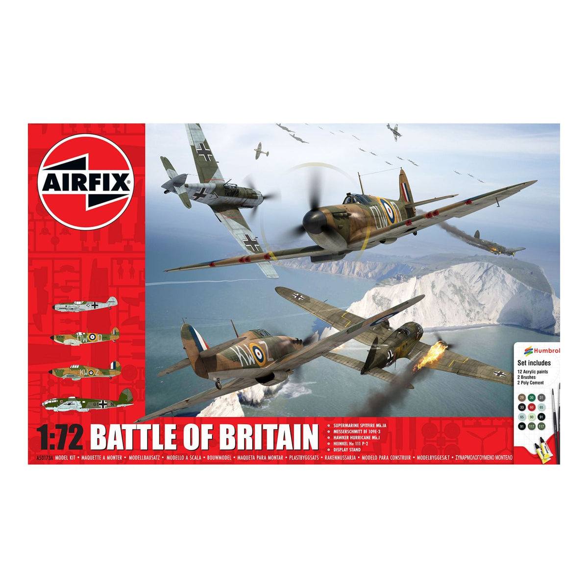 Battle of Britain complete model kit gift set.