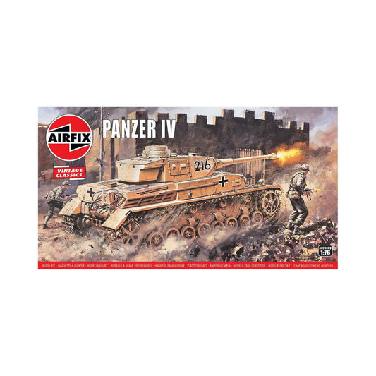 Airfix Panzer IV tank model kit