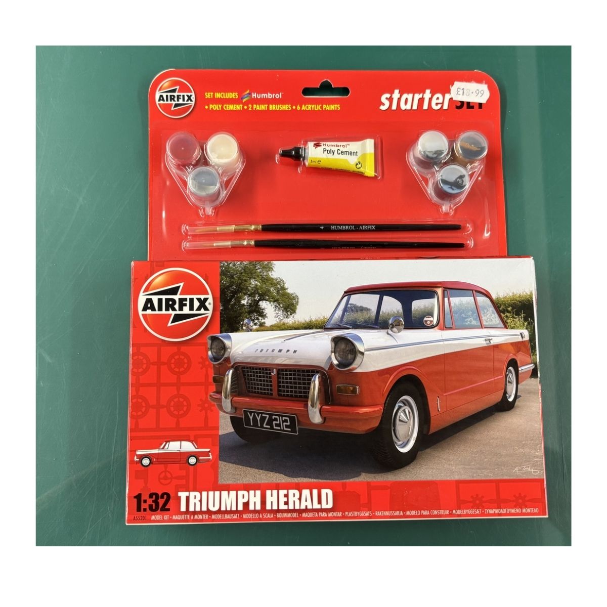 Airfix Car Starter Triumph Herald 1:32