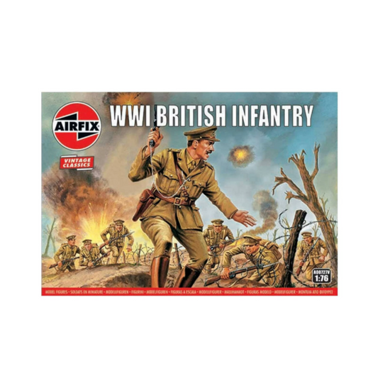 Airfix Figures WWI British Infantry Vintage Classics 1:76