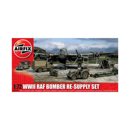 Airfix WWII RAF bomber re-supply set model kit