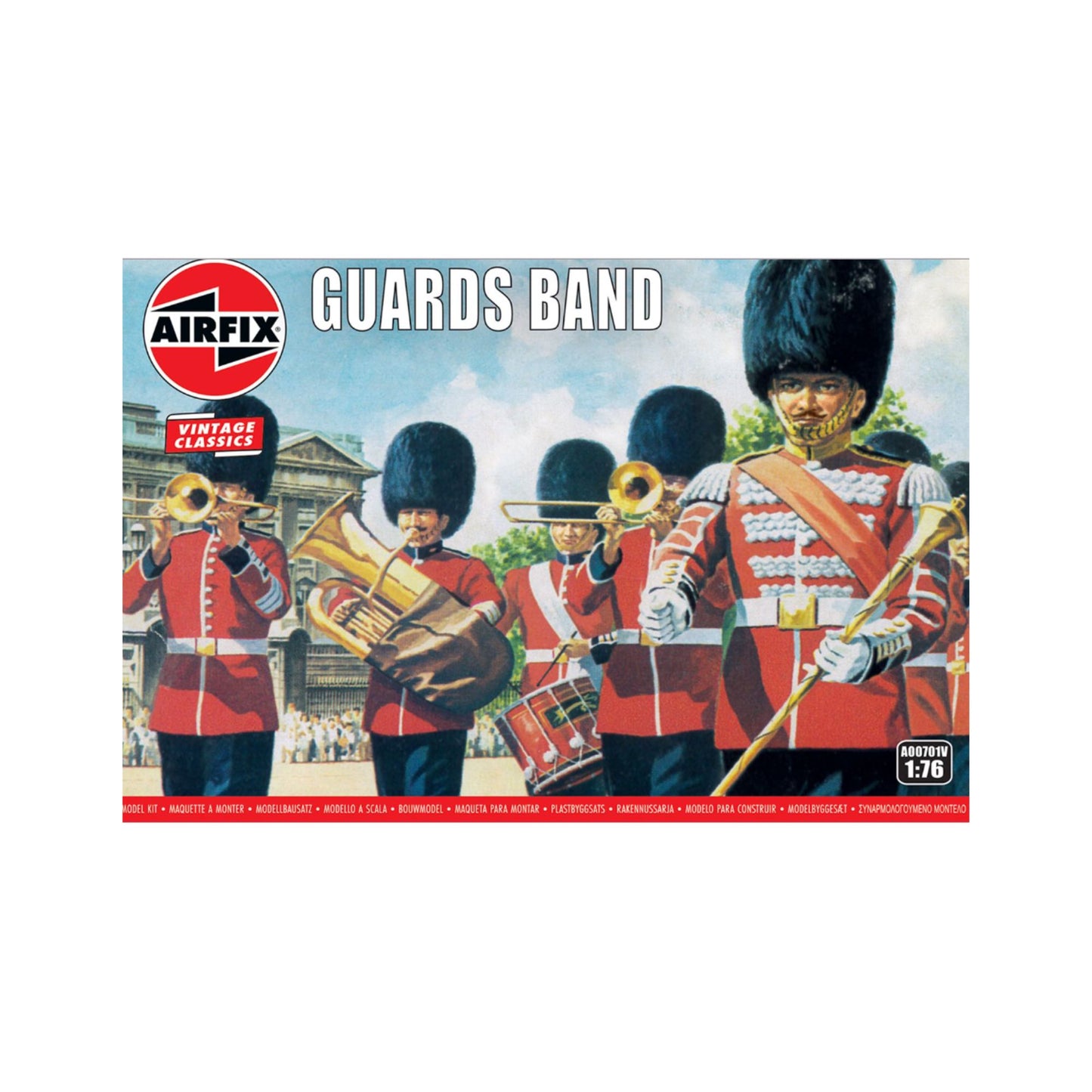 Airfix Vintage Classics guards band 1_76