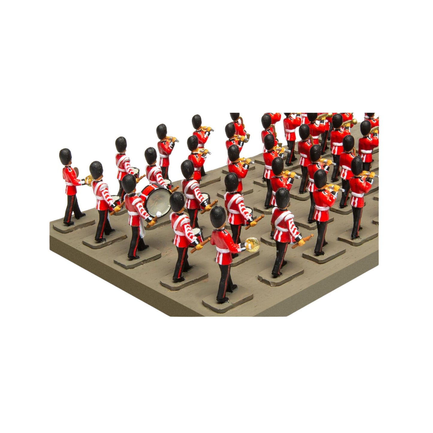 Rear view of Airfix guards band