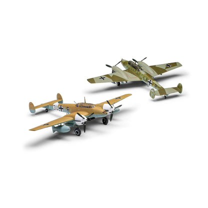 Airfix messerschmitt Bf110E Trop model aeroplanes