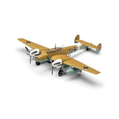 Airfix model messerschmitt Bf110E Trop aeroplane