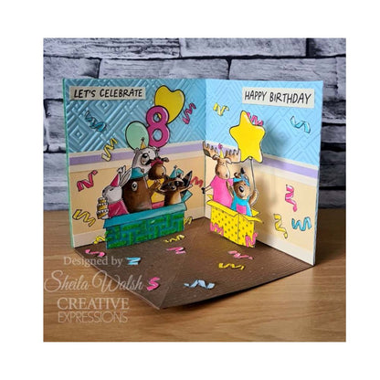 Jane's Doodles Balloons Clear Stamp Set