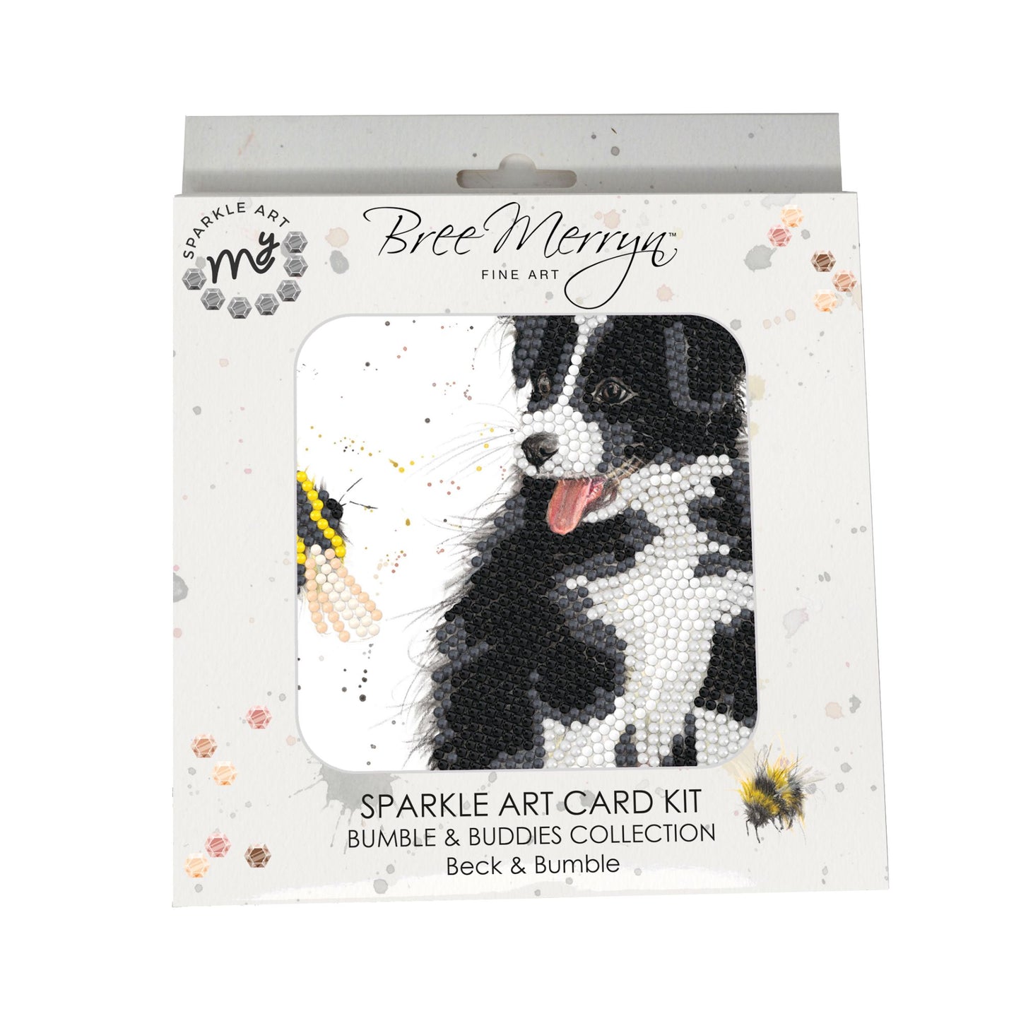 Bree Merryn Sparkle Art Beck & Bumble Diamond Art Card