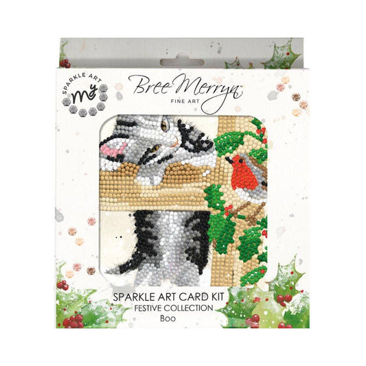 Bree Merryn Sparkle Art Boo Diamond Art Card