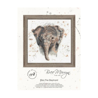Bree Merryn  cross stitch kit - Eliza the Elephant
