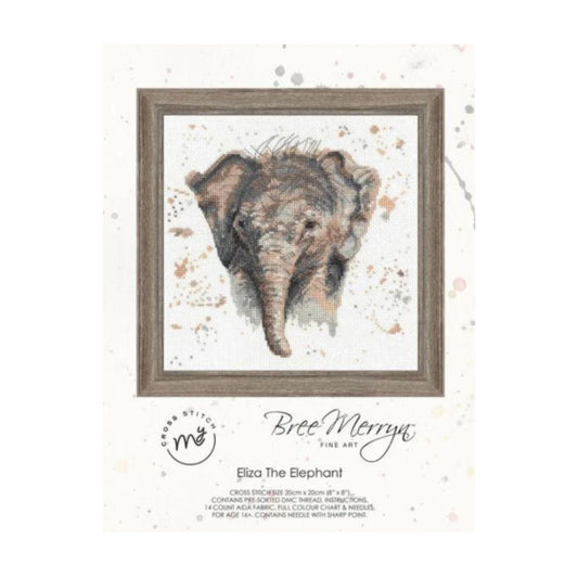 Bree Merryn  cross stitch kit - Eliza the Elephant