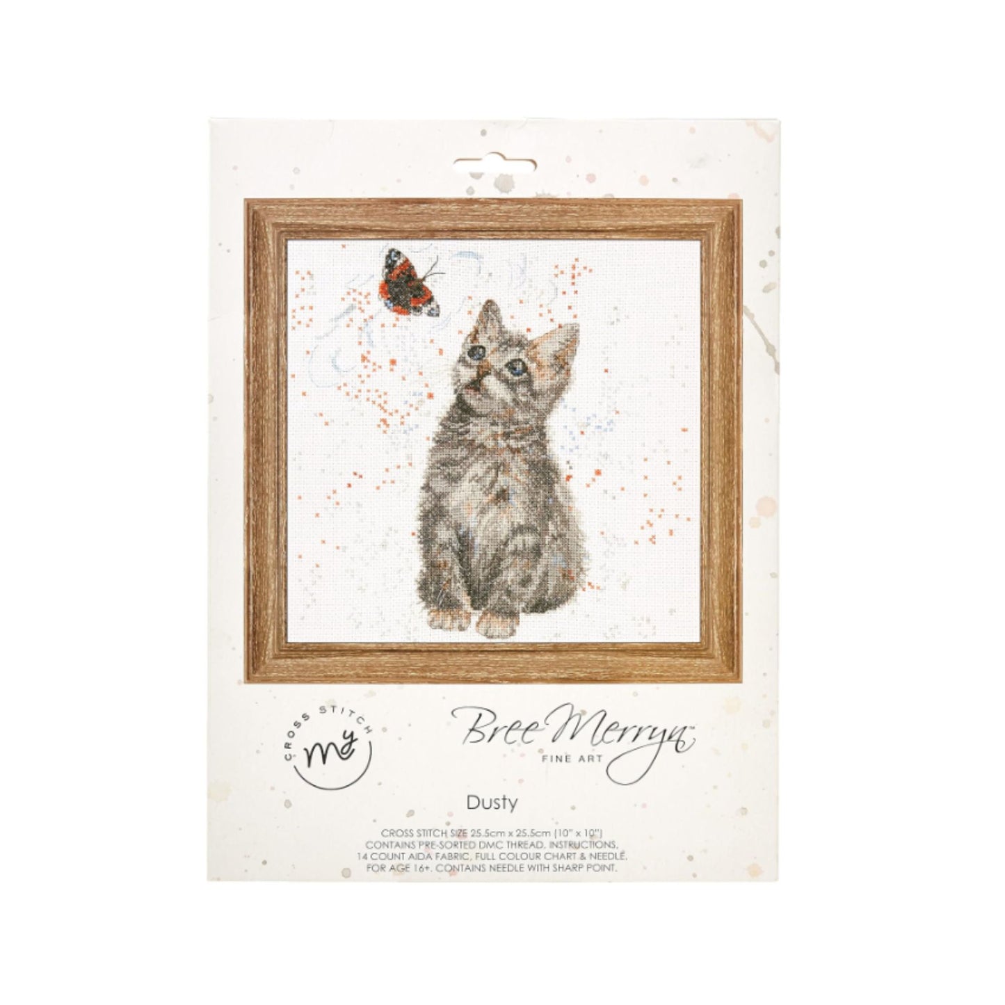Bree Merryn  cross stitch kit - Dusty the Kitten