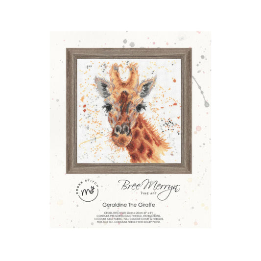 Bree Merryn cross stitich kit - Geraldine the Giraffe