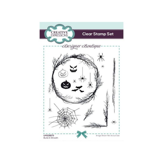 Build a Wreath Clear Stamp