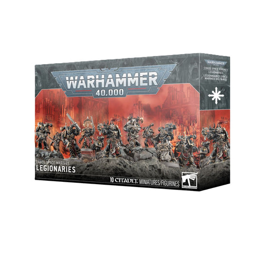 Warhammer 40,000 Chaos Space Marines Legionaries miniatures box