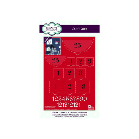 Creative Expressions Advent Calendar Die