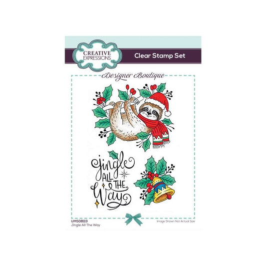 Jingle All The Way Clear Stamp Set
