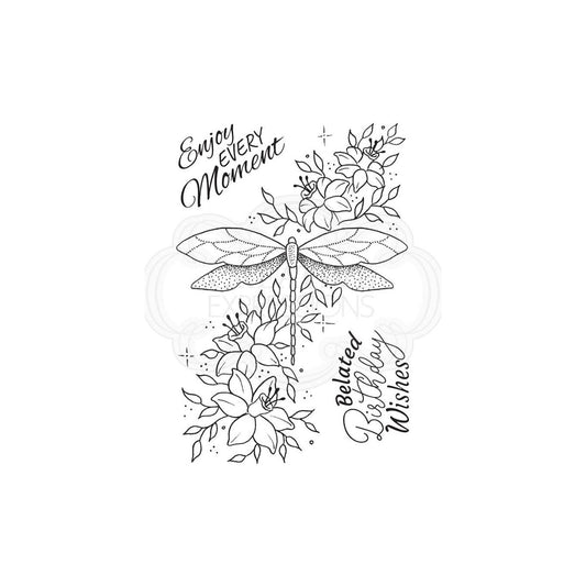Creative Expressions Dragonfly Delight Clear Stamp