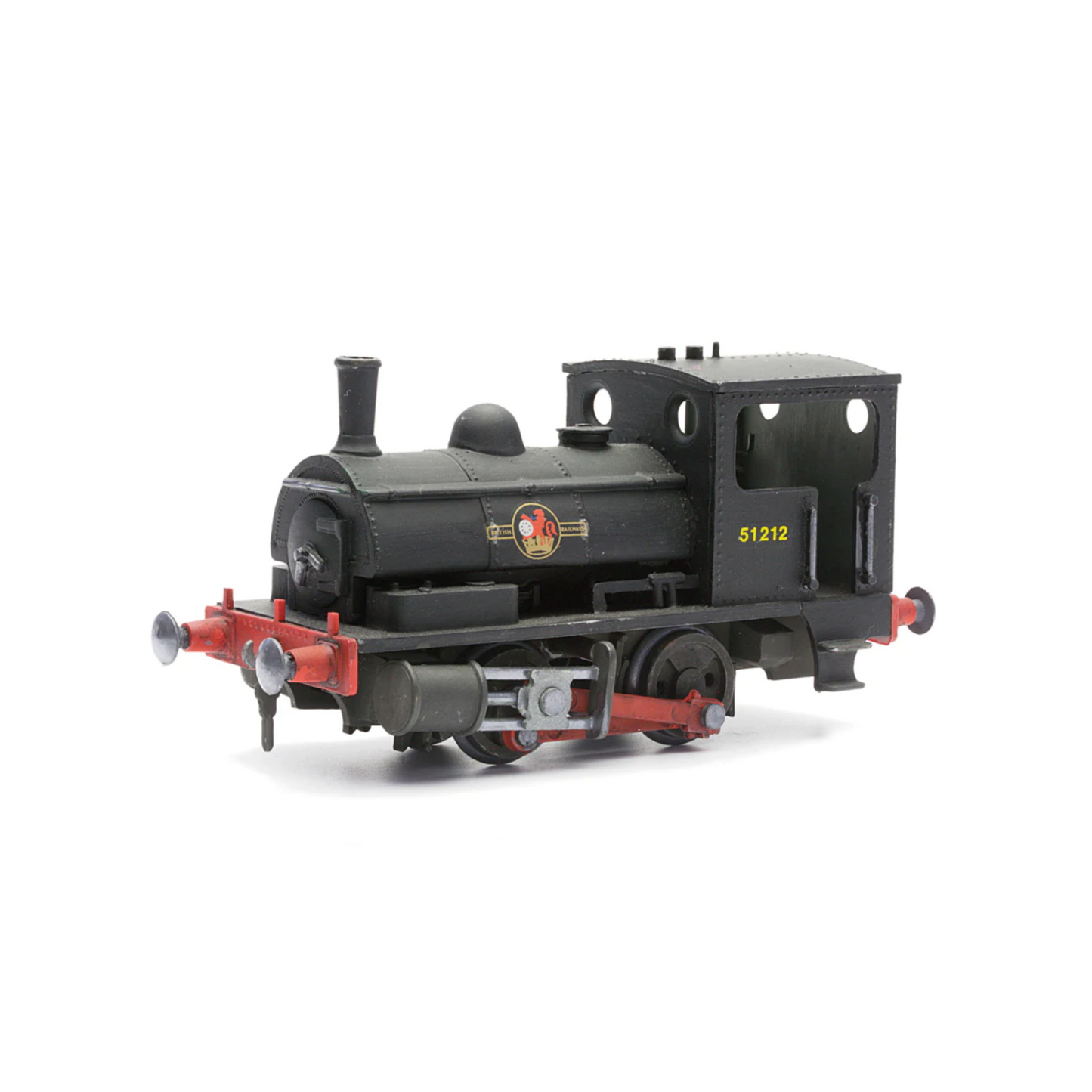 0-4-0 T BR Pug Plastic Scale Model Train Kit