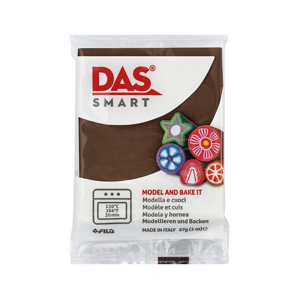 DAS Smart oven bake clay - Chocolate