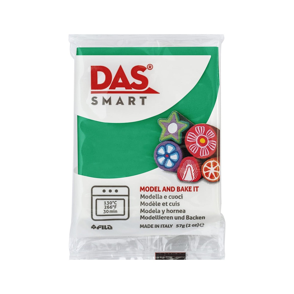 DAS Smart oven bake clay - Emerald