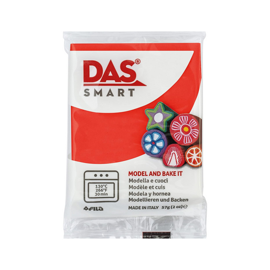 DAS Smart oven bake clay - Scarlet Red