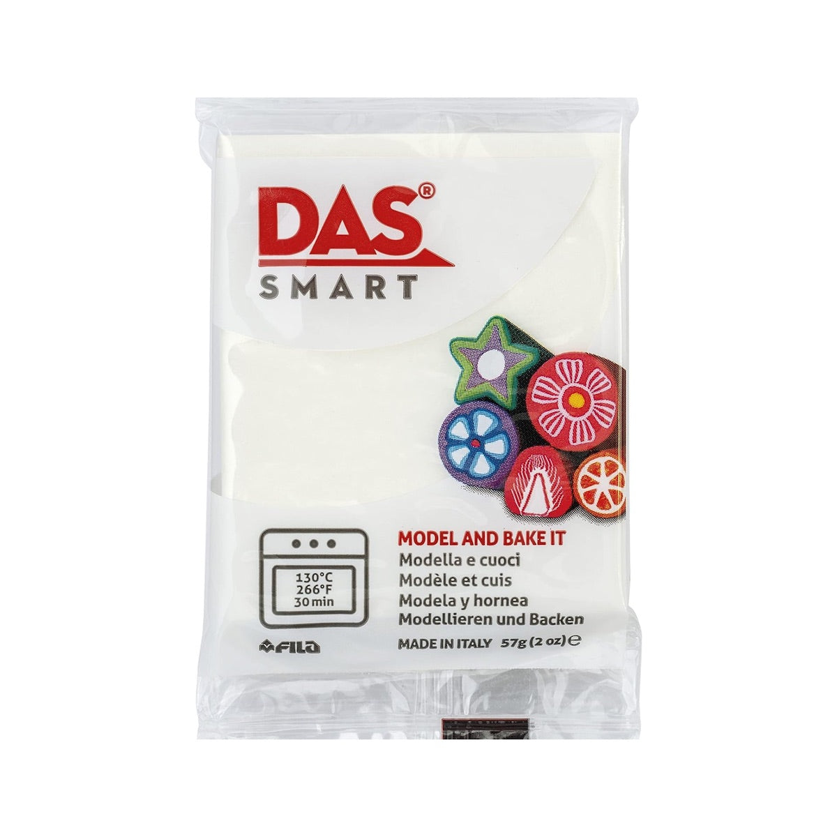 DAS Smart oven bake clay - White