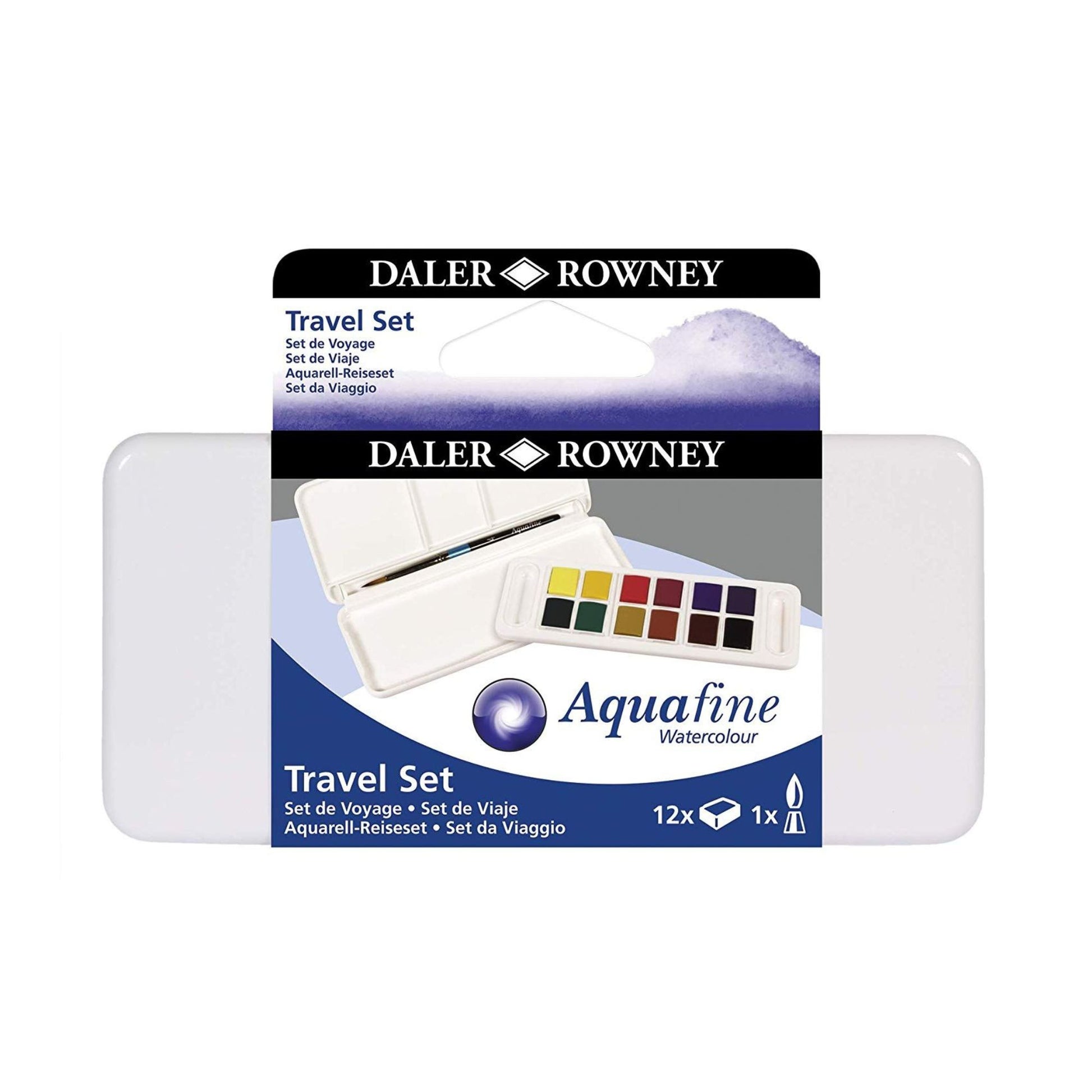 Aquafine watercolour travel set from Daler Rowney