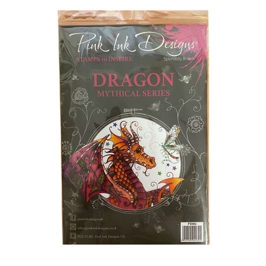 Dragon Pink Ink Designs Clear stamp