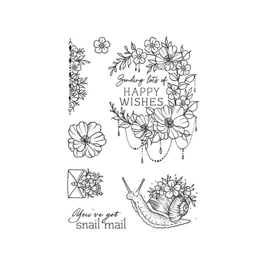 Floral Delivery Stamp Set