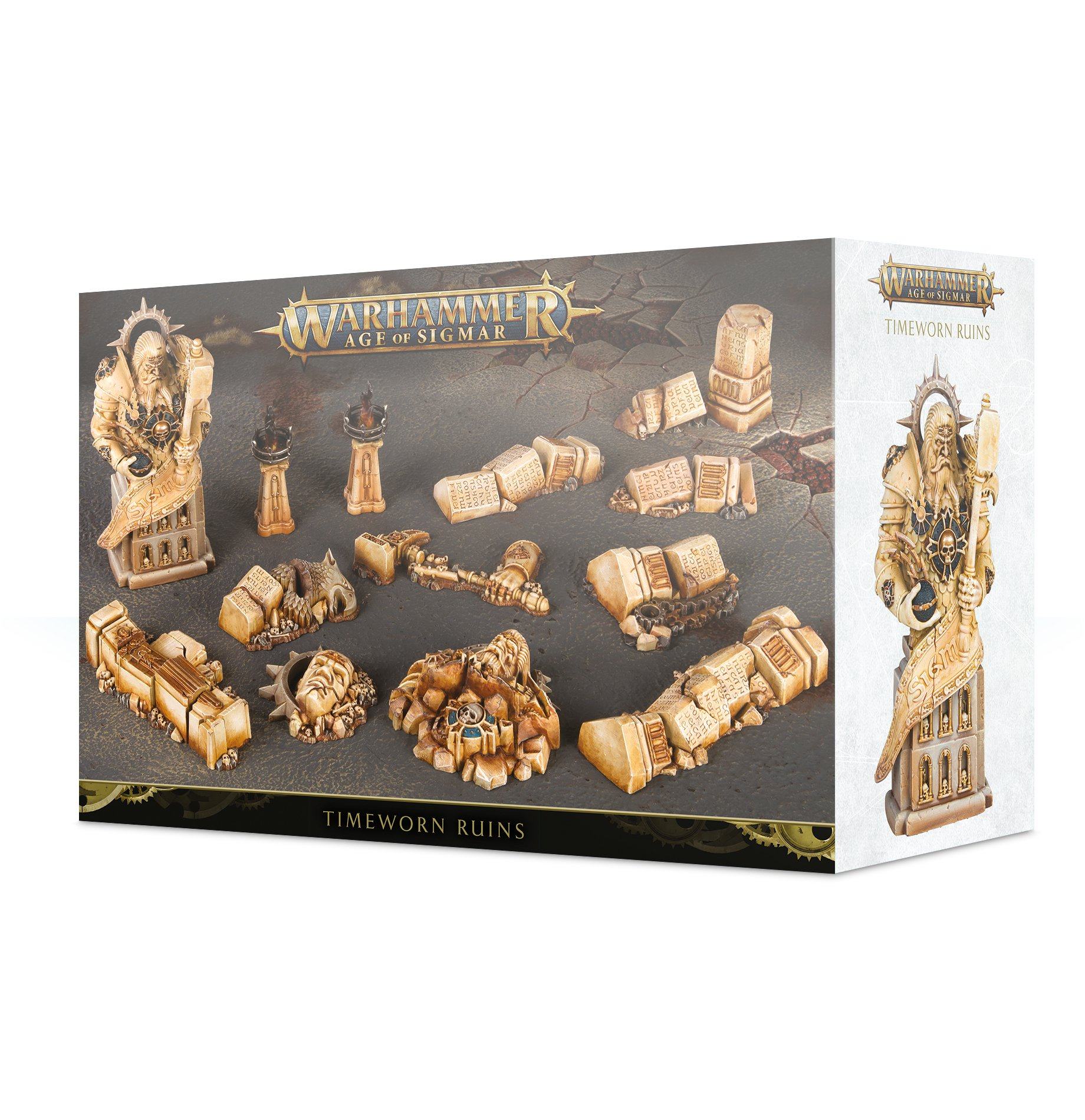 Games Workshop Age of Sigmar: Timeworn Ruins Scenery Warhammer