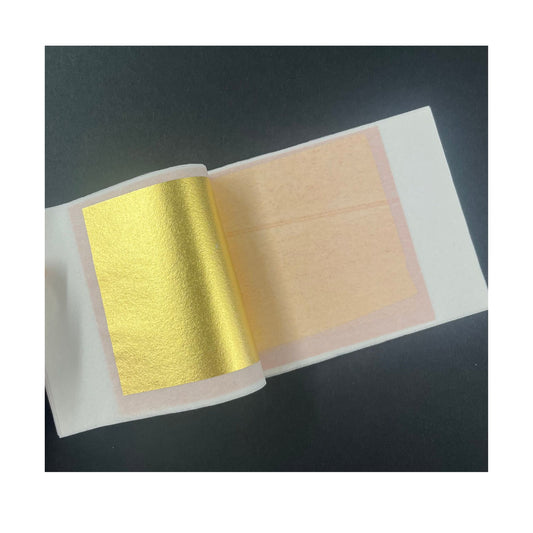Genuine 23.5 carat transfer gold leaf for gilding. 