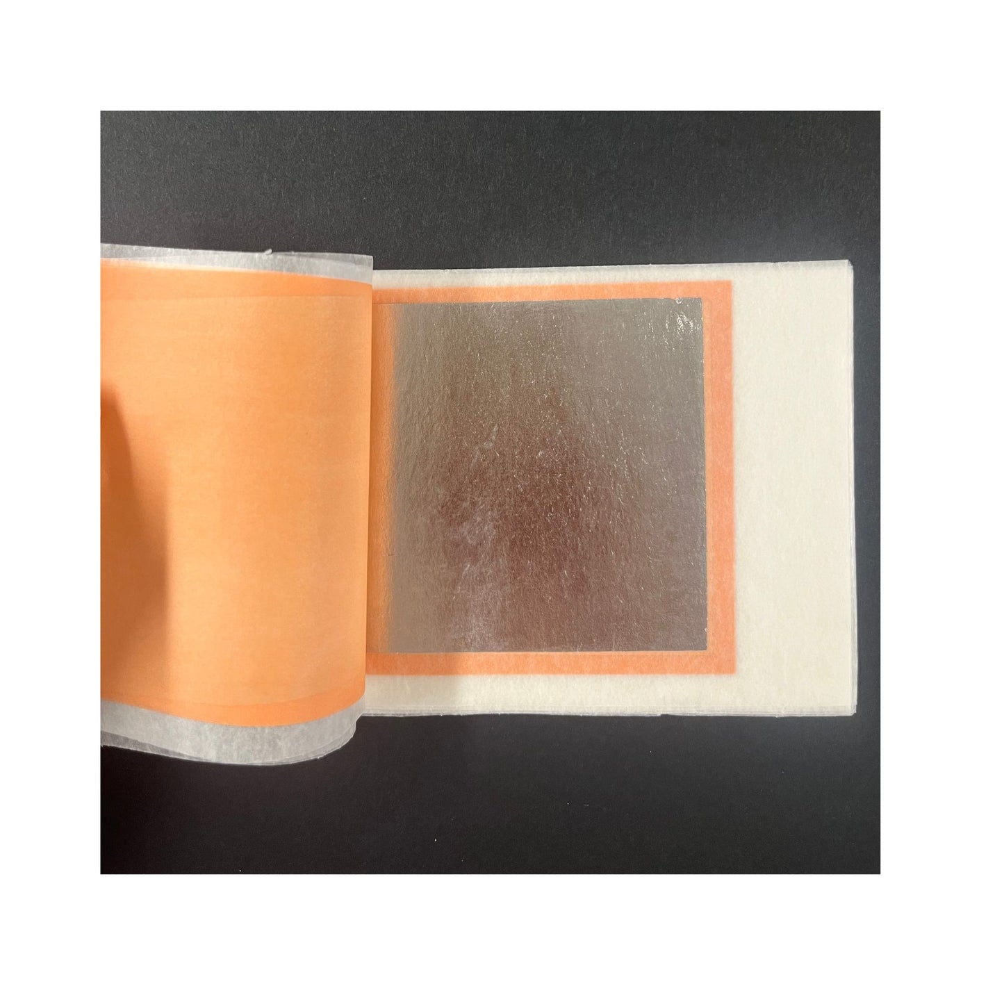 Genuine platinum transfer leaf for gilding